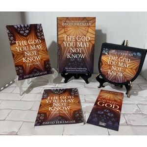 The God You May Not Know CDs HC Book Study Guides Bookmark‎ Set David Jeremiah